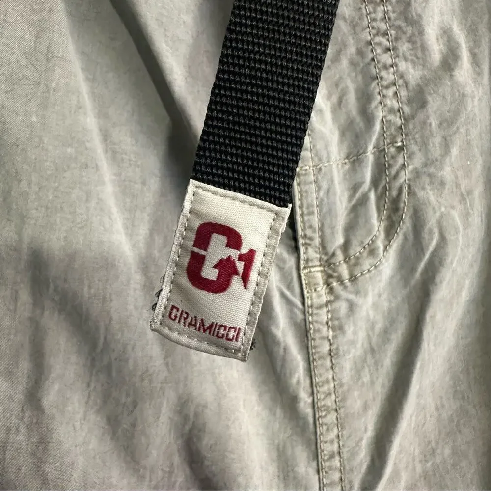 Vintage Gramicci Belted Hiking Pants Men's XXL Gray Outdoor Climbing - Picture 6 of 6